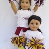 Cheerleader Outfit 18 Inch American Girl Doll