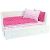 White Trundle Bed