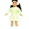 18 Inch Doll Lime Green Skating Outfit