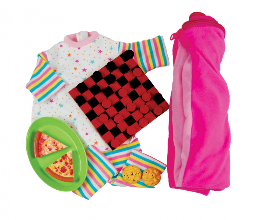18 Inch Doll Sleepover Party Set
