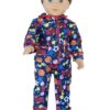 18 Inch Doll Boy Sports Themed Pajamas