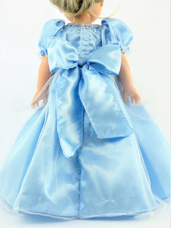 Wellie Wisher Doll Blue Cinderella Dress