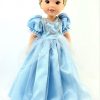 Wellie Wisher Doll Blue Cinderella Gown