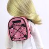 Wellie Wisher Doll Pink Sequined Backpack
