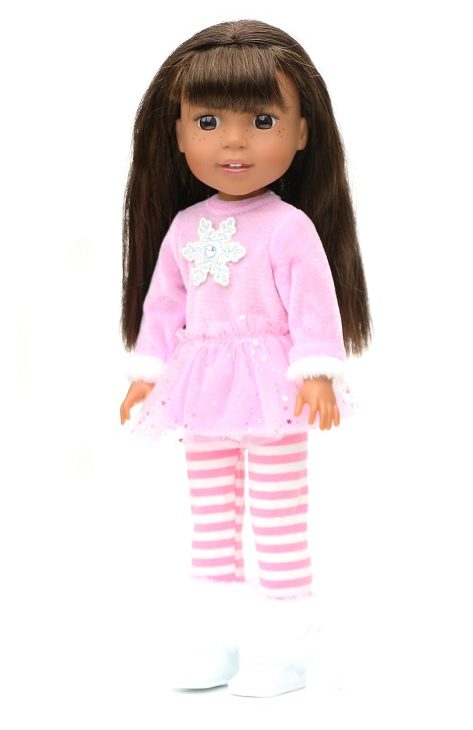 Hot Cocoa 1PC Pajama Slippers 14/" Doll Clothes Fit American Girl Wellie Wishers