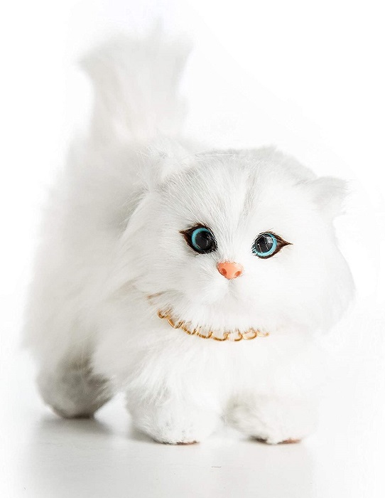 American Girl Doll Pet White Kitty Cat