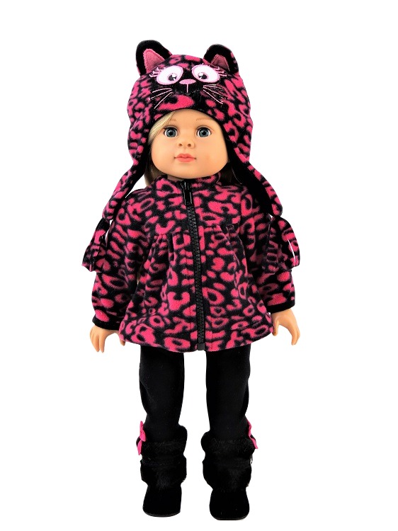 American Girl Doll Leopard Kitty Cat 3 Piece Outfit 1
