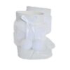 18 Inch Doll White Fur Pom Pom Boots