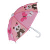 Pink Panda Butterfly Doll Umbrella Parasol