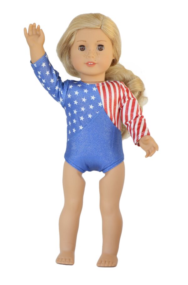 18 doll american usa olympic leotard