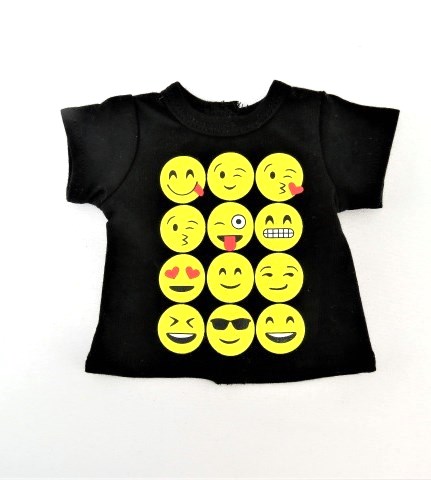18 Inch Doll Emoji T Shirt