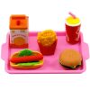18 Doll Pink Fast Food Lunch Tray