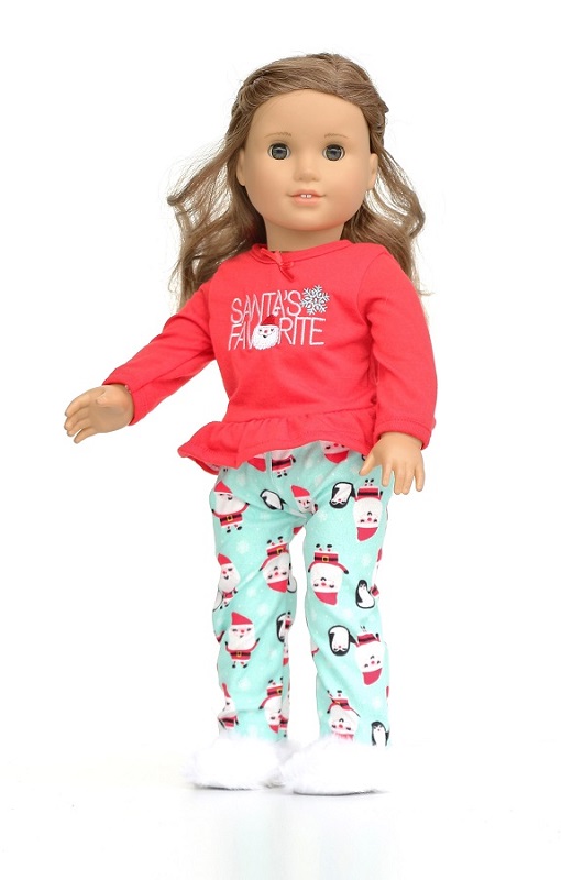 Christmas Pyjamas To Fit 18in Design A Friend Doll ⭐️BRAND EW⭐️ Clothes 