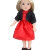 Wellie Wisher Doll Holiday Dress, Sweater & Shoes