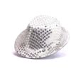 18 Inch Doll Silver Sequin Fedora Hat
