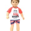 18 Inch Boy Doll Big Waves Outfit