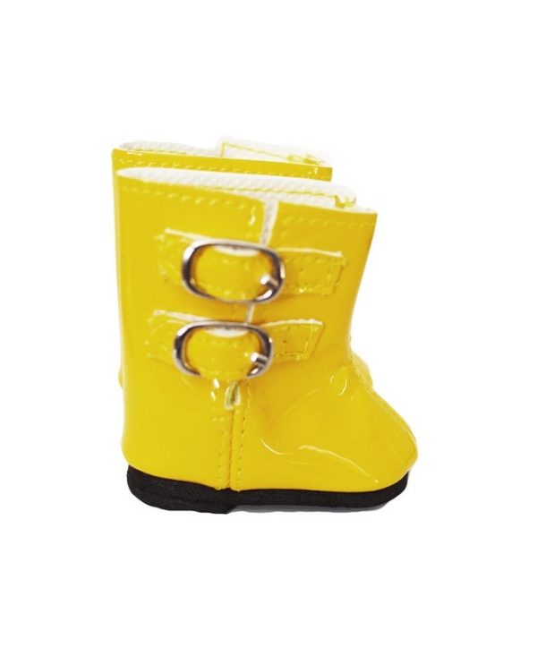 Wellie Wisher Doll Yellow Rain Boots