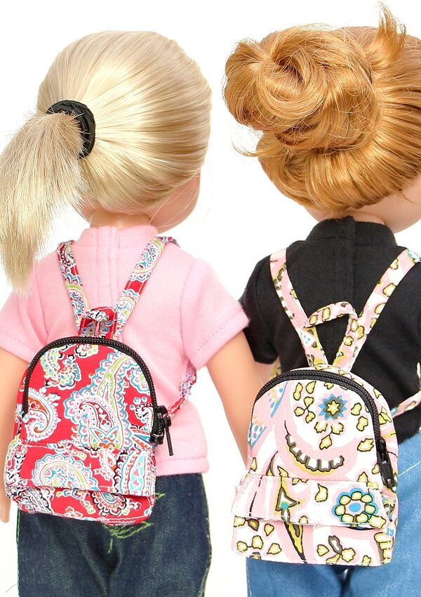 14.5 wellie wisher doll paisley backpacks