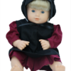 15″ Bitty Baby Doll Burgandy Amish Outfit