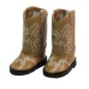 14.5" Wellie Wisher Doll Brown Eagle Cowgirl Boots