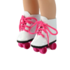 14.5" Wellie Wisher Doll Roller Skates