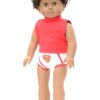 18″ Isaac Doll – Black Curly Hair & Brown Eyes