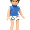 18″ Mason Doll – Brown Hair & Brown Eyes