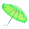 Green Ruffled Doll Umbrella Parasol