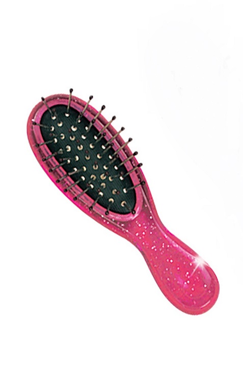 Pink Glitter Hairbrush Fits 14.5 Wellie Wisher Doll