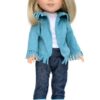 14.5" Wellie Wisher Doll Fringe Western Complete Outfit