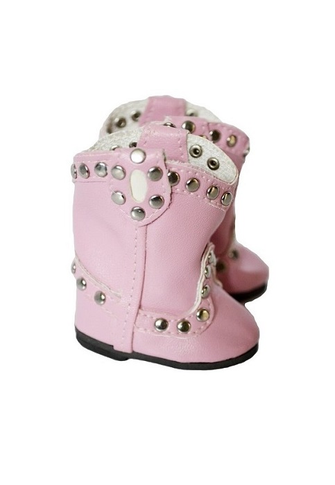Wellie Wisher Pink Stud Boots