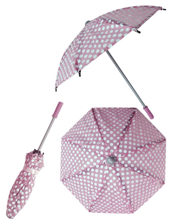 18 Doll Polka Dot Beach Umbrella