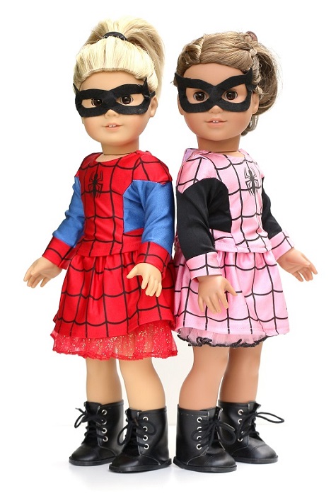 18 Doll Spider Girl Costume