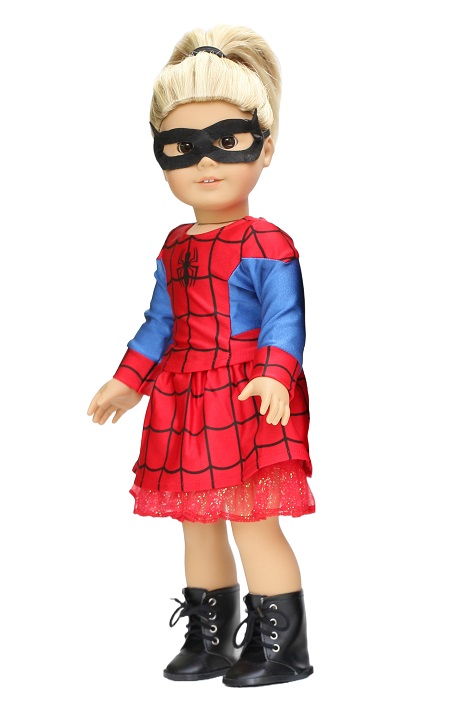 18 inch doll spider girl