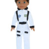 14.5" Wellie Wisher White Astronaut Outfit