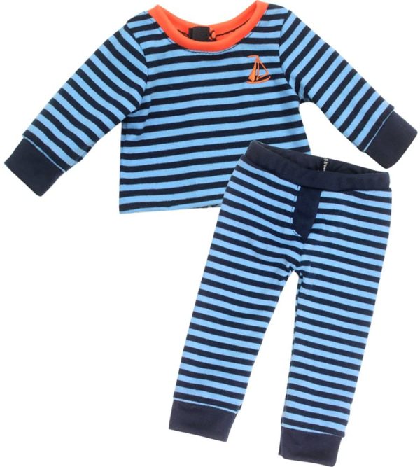 2 Piece Striped Pajama Set