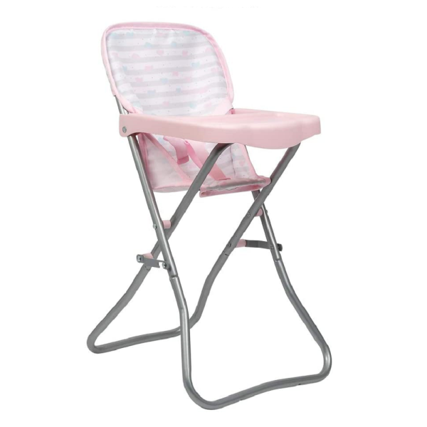 Adora Baby Doll Fold Up Pink High Chair