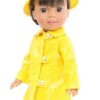 Wellie Wisher Doll Yellow Raincoat & Hat
