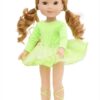 Wellie Wisher Doll Lime Ballerina Leotard, Skirt & Shoes