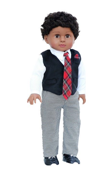 18 Boy Doll Formal Vest Outfit 4 Piece