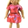 18" Doll "Luciana Inspired" Galactic Dress With Belt