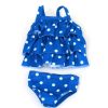 14.5″ Wellie Wisher Doll Blue Tankini Swimsuit