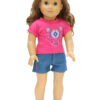 18" Doll Tribal Print Shorts Set