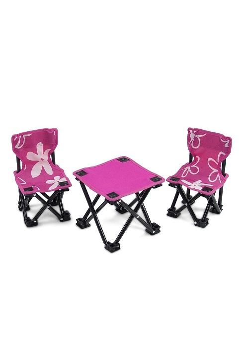 18 Inch Doll Camping Chair Set