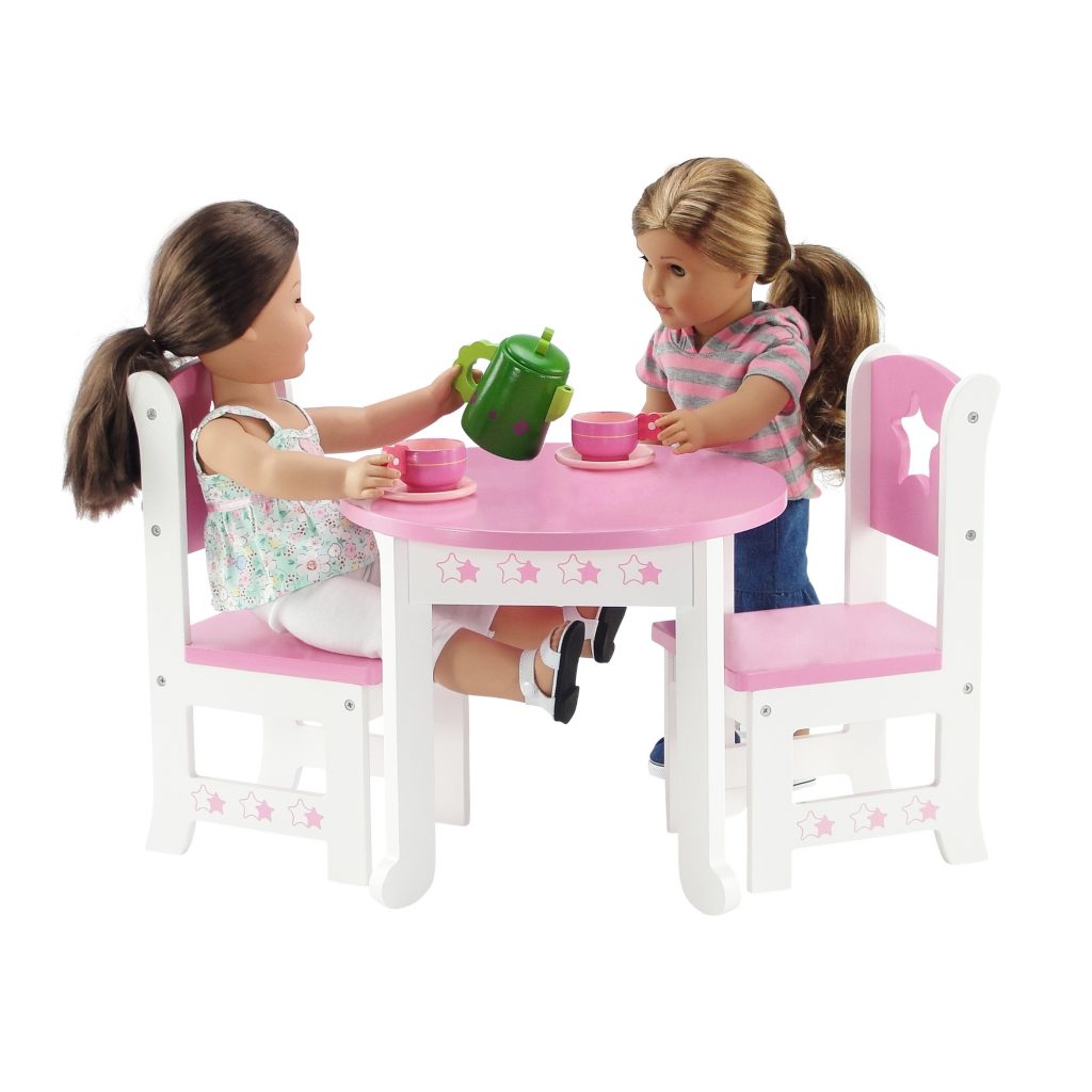 18 doll table and chairs