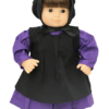 15" Bitty Baby Doll Purple Amish Outfit