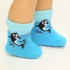Doll-sized Blue Orca Socks