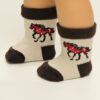 Doll-sized Galloping Horse Socks