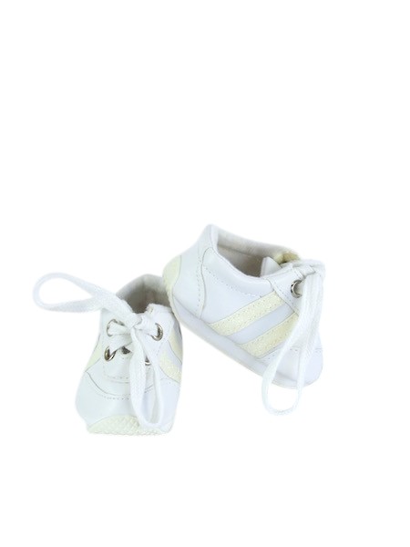 18" Doll Glitter Striped Sneakers