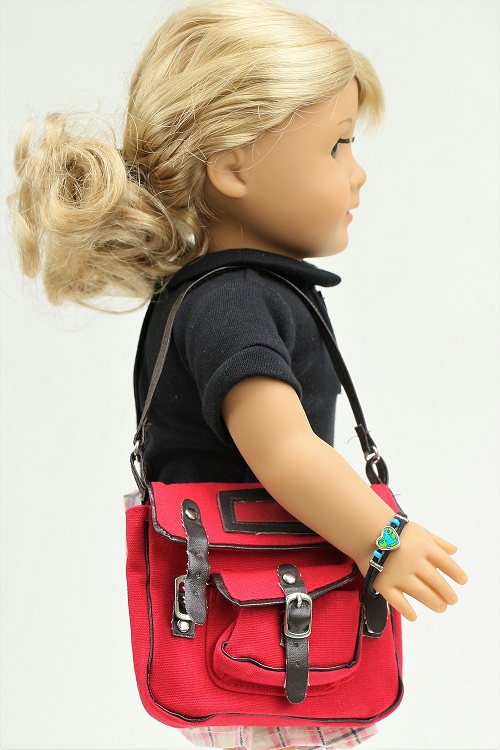 Doll Red Bookbag